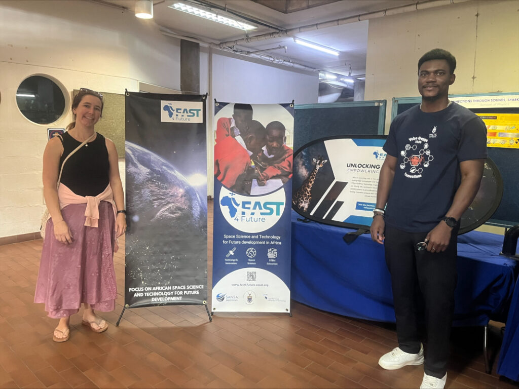 PAPSSN Represented at Wits Yebo Gogga Science Exhibition with Dr Enslin